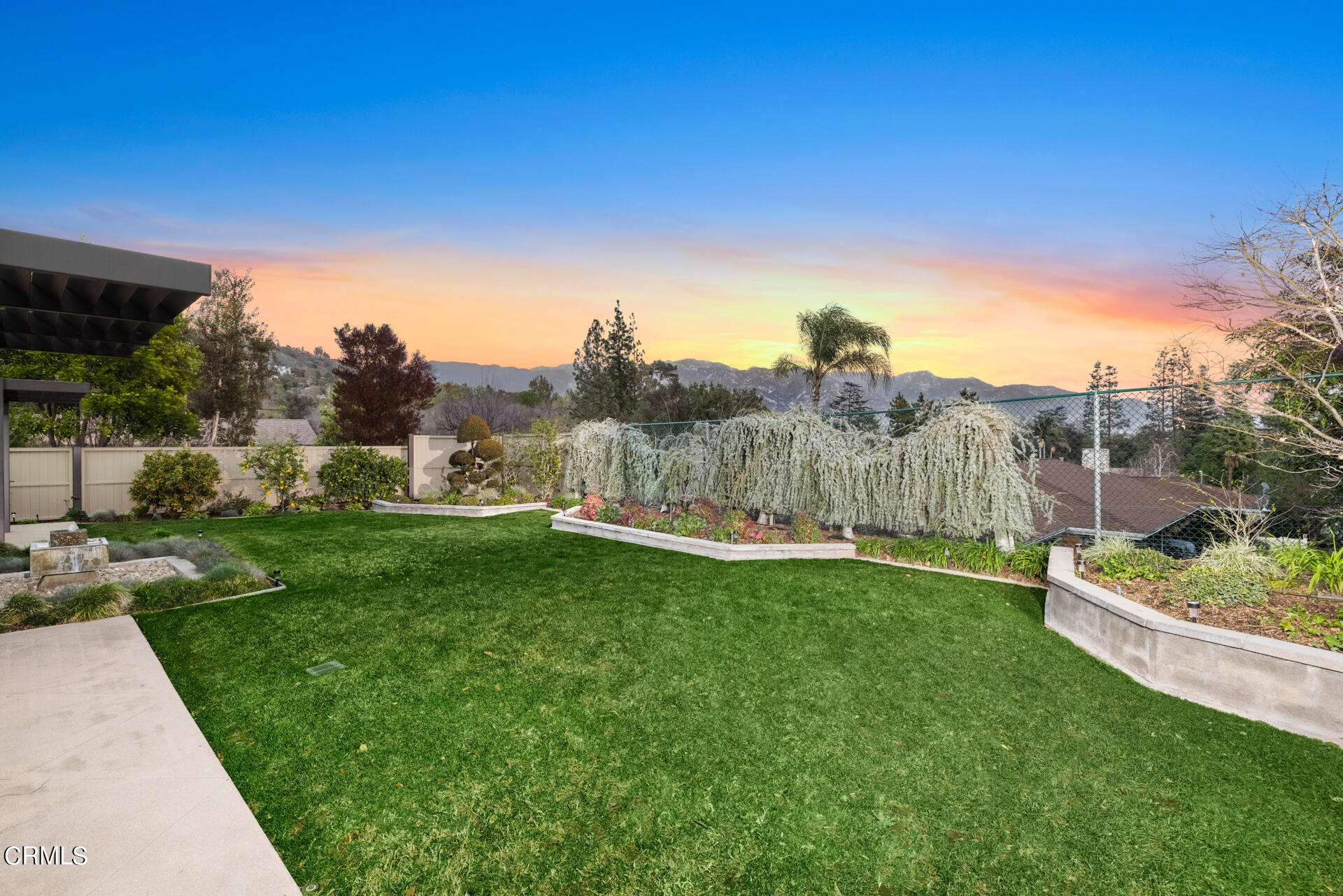 1470 Pegfair Estates Drive Pasadena, CA 91103 - Photo 40 of 48 a view of a backyard with sitting area