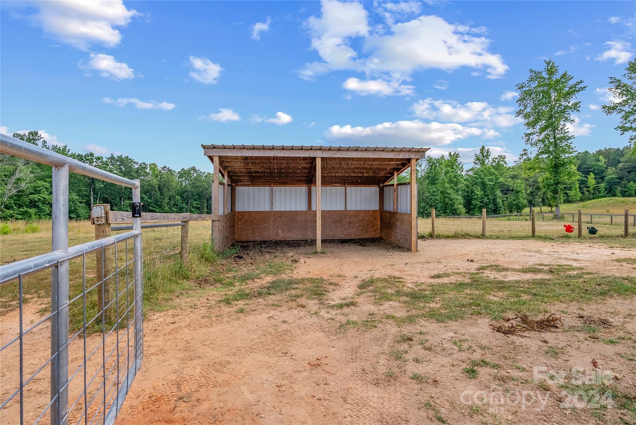 710 Tugaloo Road Landrum, SC 29356 - Photo 30 of 44 a view of backyard with green space
