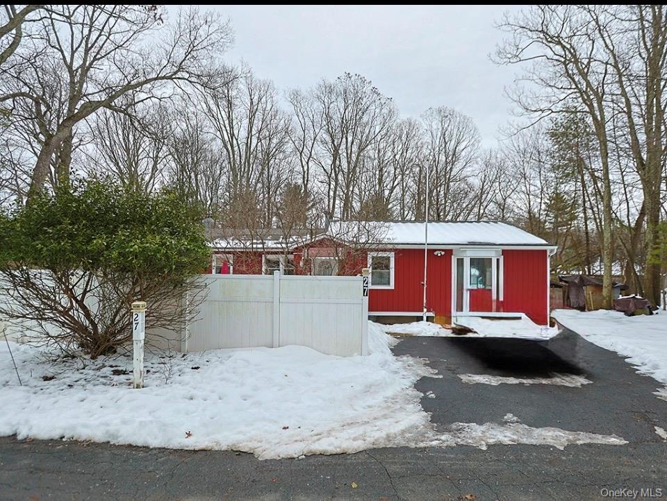 27 Elm Road North Wurtsboro, NY 12790 - Photo 1 of 1 a front view of a house with a yard