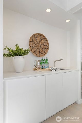 a close view of sink