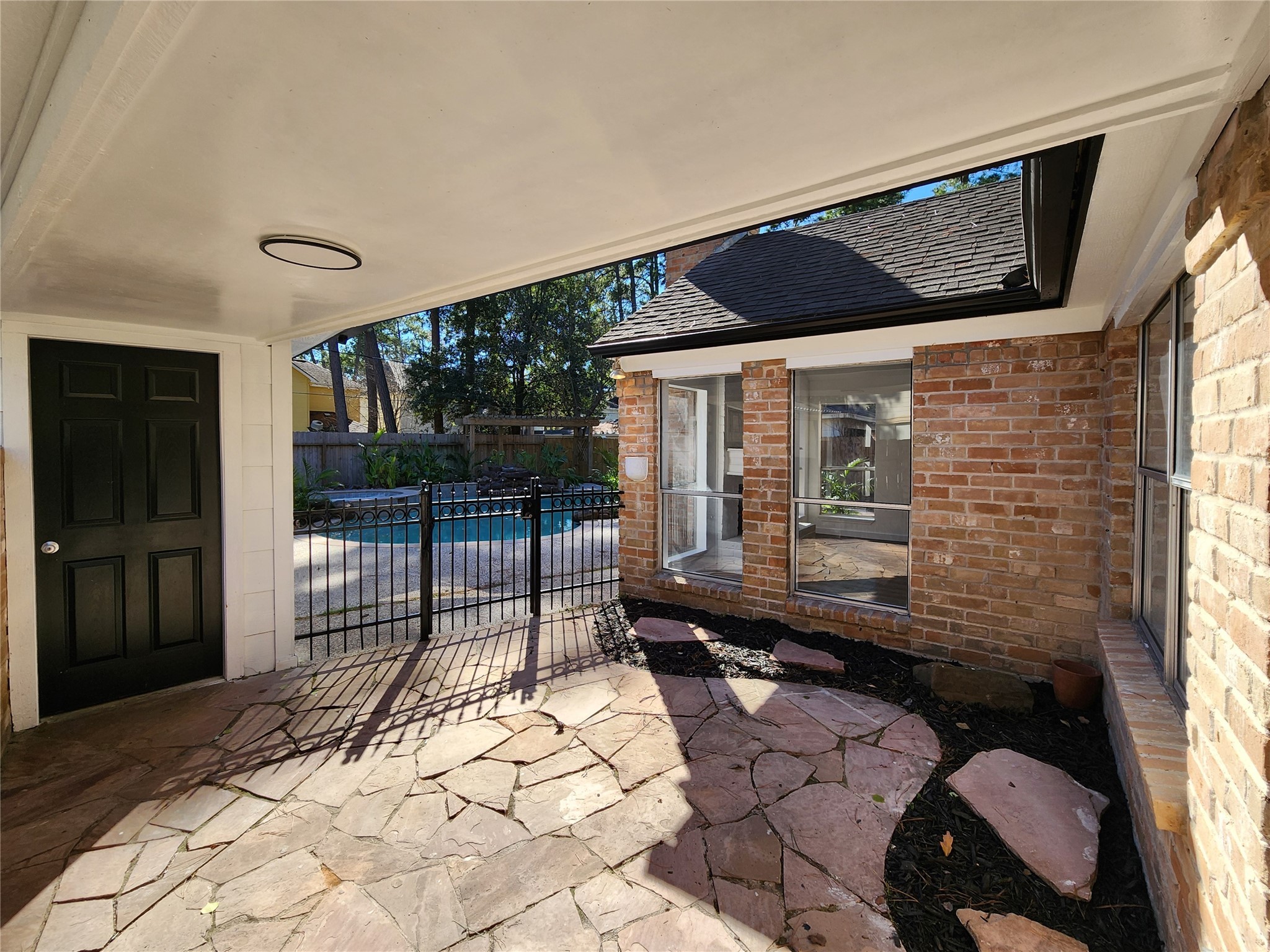 5411 Cobble Lane Spring, TX 77379 - Photo 11 of 31 a view of a porch with furniture