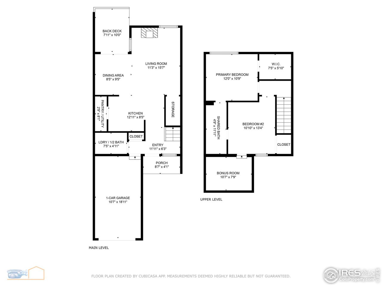 3076 Fulton Circle Boulder, CO 80301 - Photo 29 of 29 a picture of a floor plan