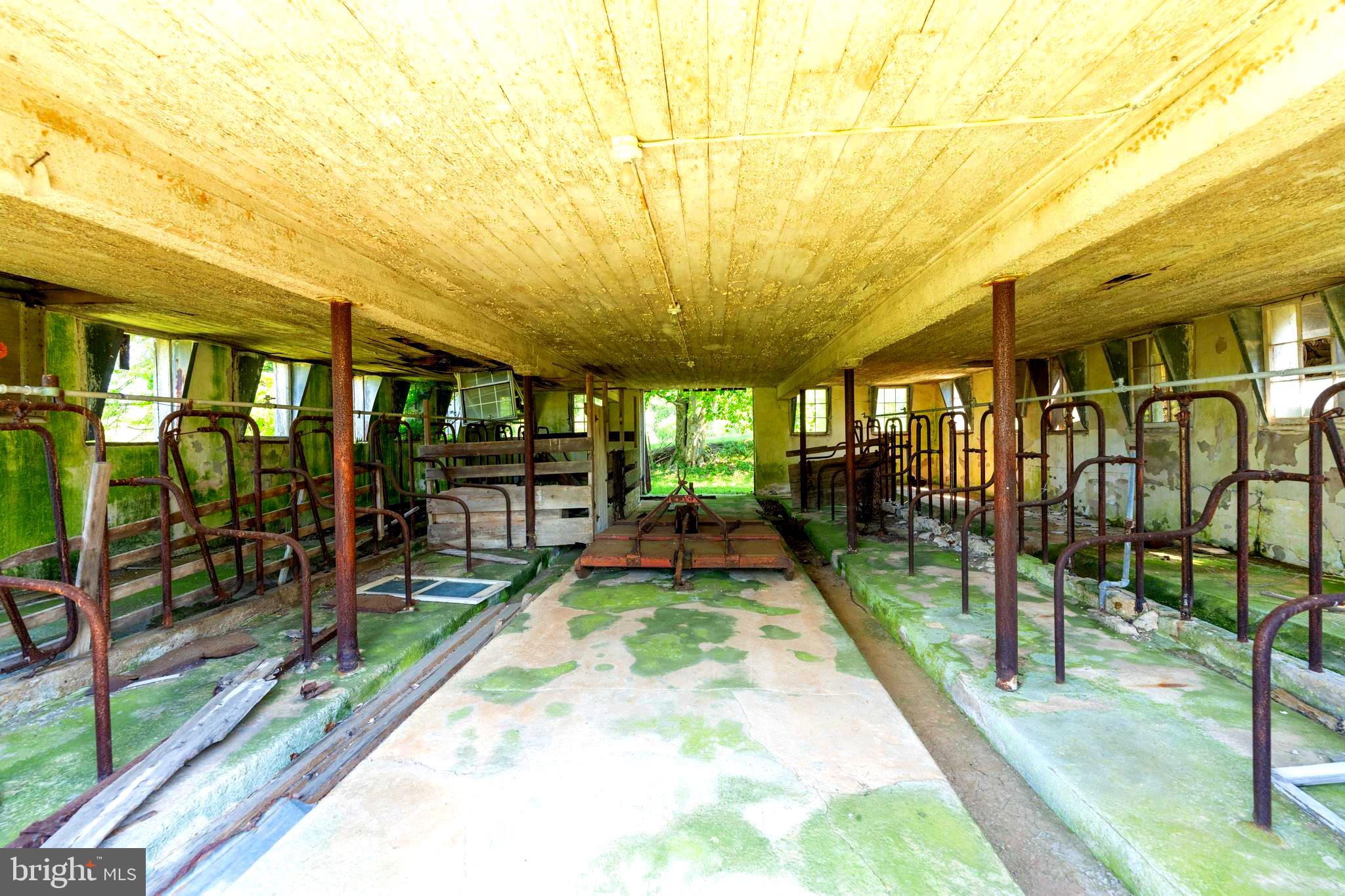 14015 Glen High Road Baldwin, MD 21013 - Photo 43 of 63 Interior Of Milking Barn