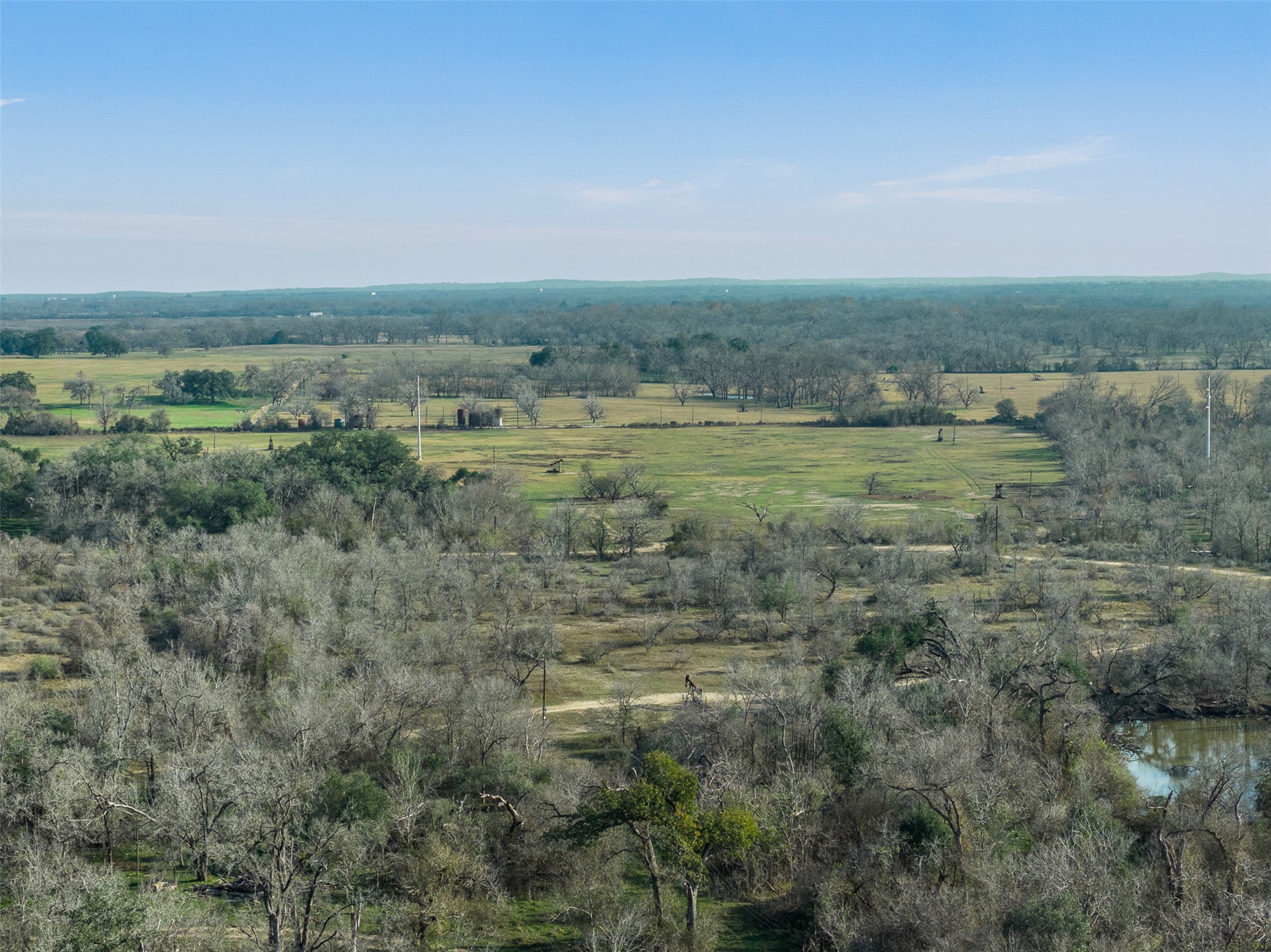 1144 Treetop Lane Luling, TX 78648 - Photo 18 of 31 Aerial overview of property's location with rural landscape