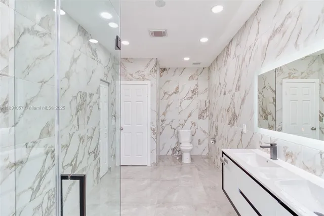 a view of a building with pathway