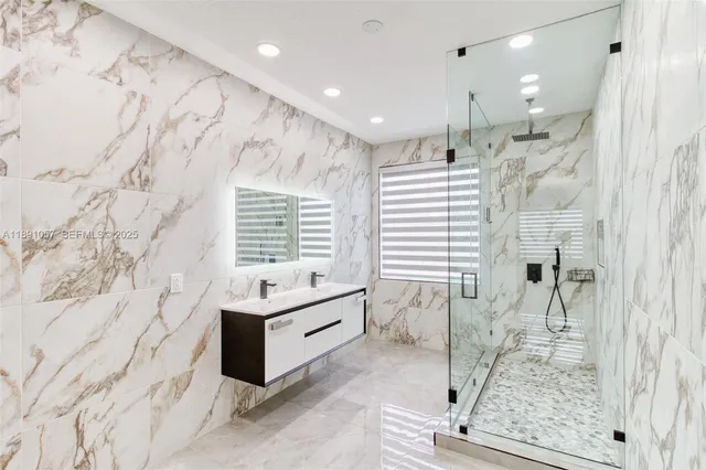 a backyard of a house