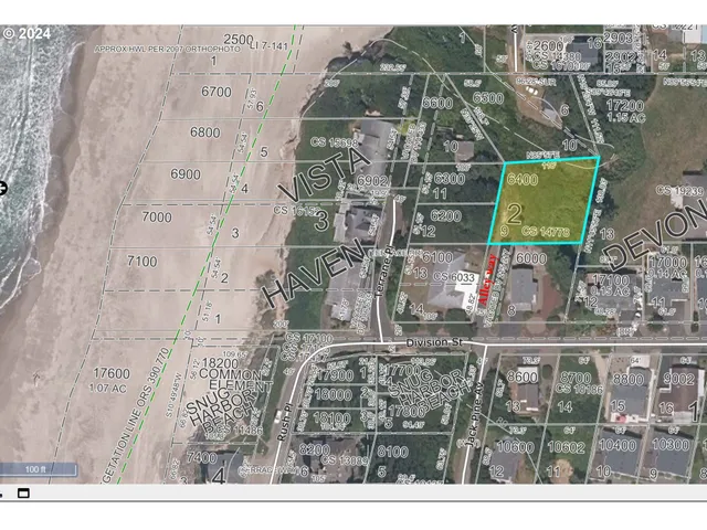 a aerial view of residential houses with outdoor space