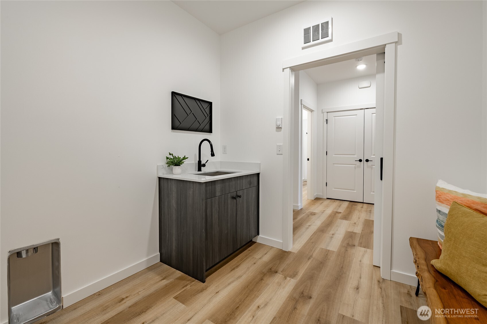2992 Cedar View Road Blaine, WA 98230 - Photo 34 of 39 a spacious bathroom with a sink and mirror