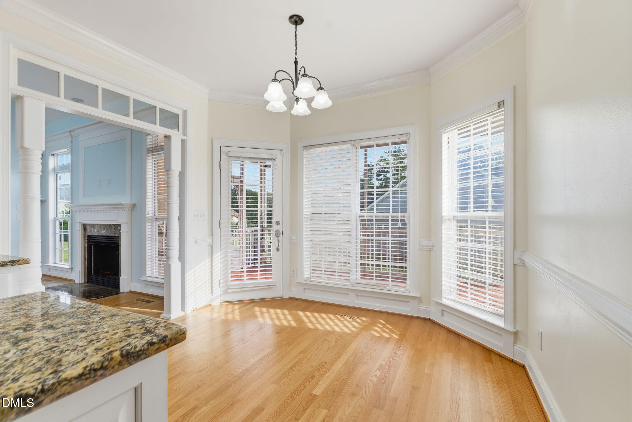19 Silverside Drive Angier, NC 27501 - Photo 25 of 73 a view of an empty room with a window and fireplace