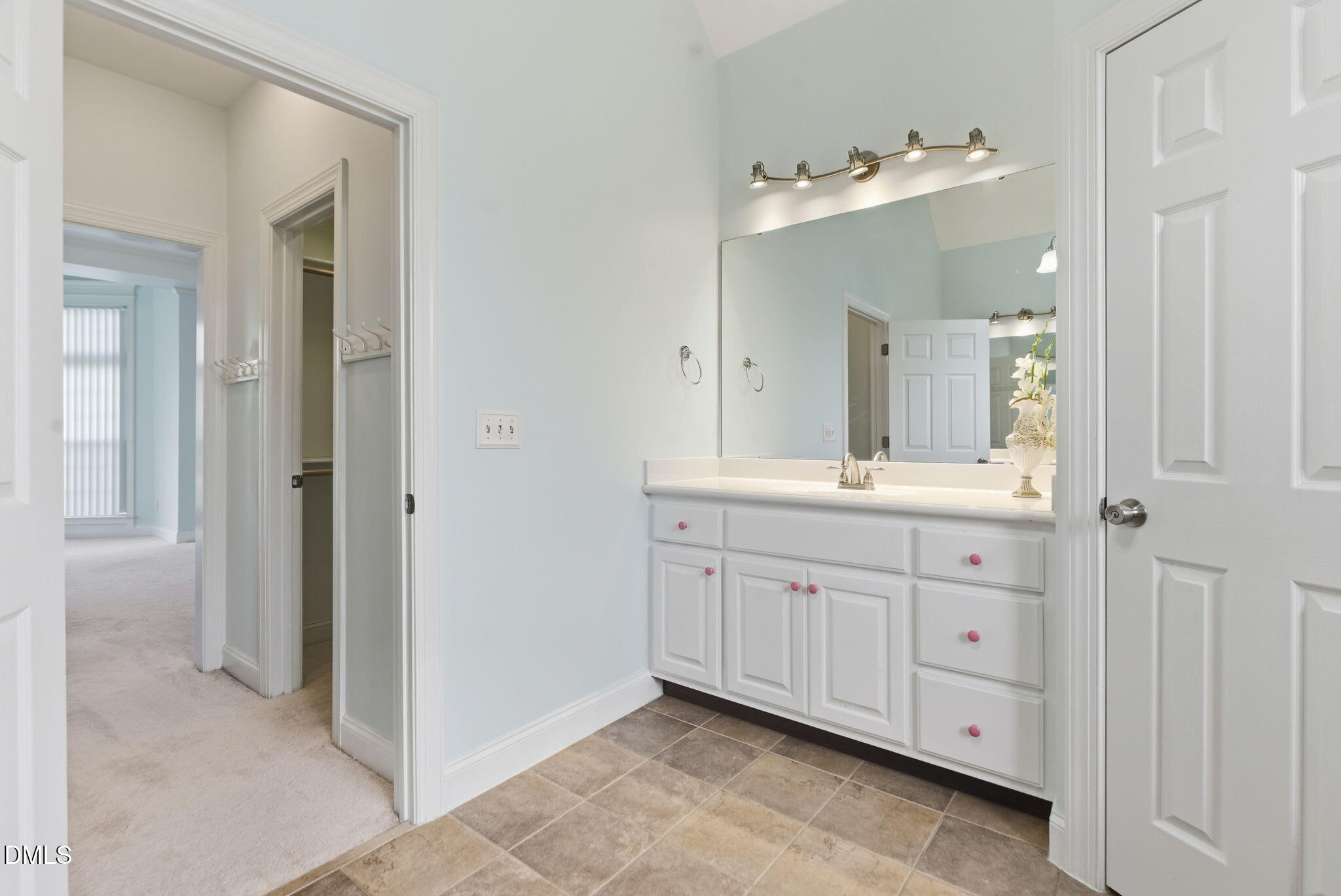 19 Silverside Drive Angier, NC 27501 - Photo 30 of 73 a spacious bathroom with a double vanity sink and a mirror