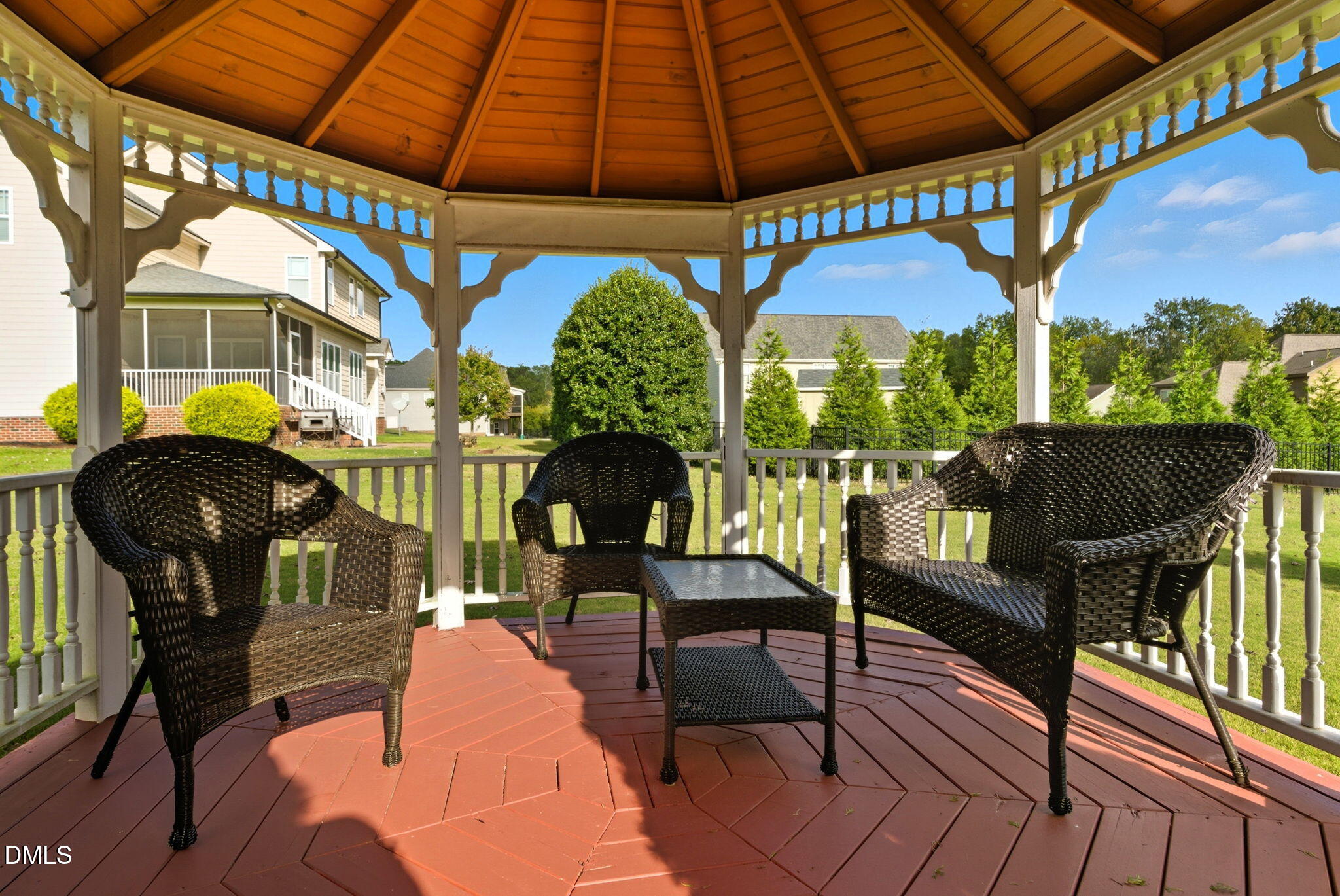 19 Silverside Drive Angier, NC 27501 - Photo 68 of 73 a view of a chairs and table in the patio