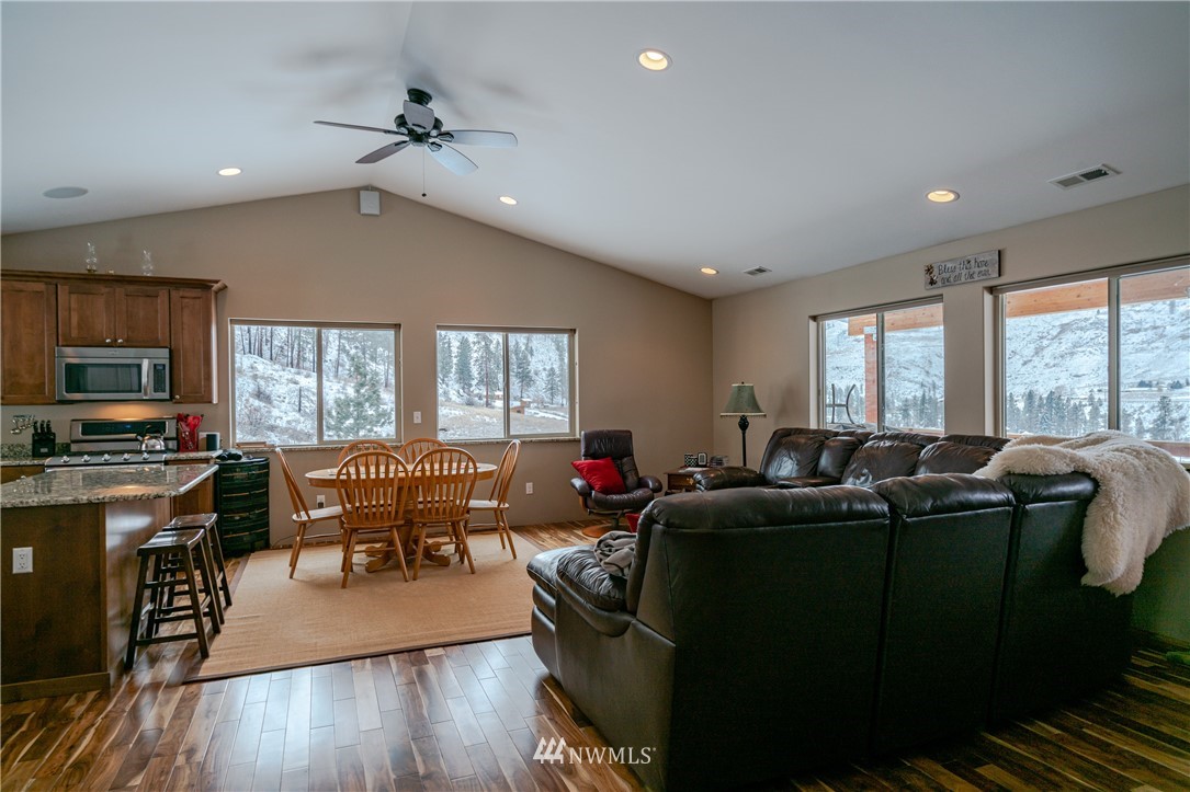 100 Burma Road Methow, WA 98834 - Photo 3 of 36 a living room with furniture window and wooden floor