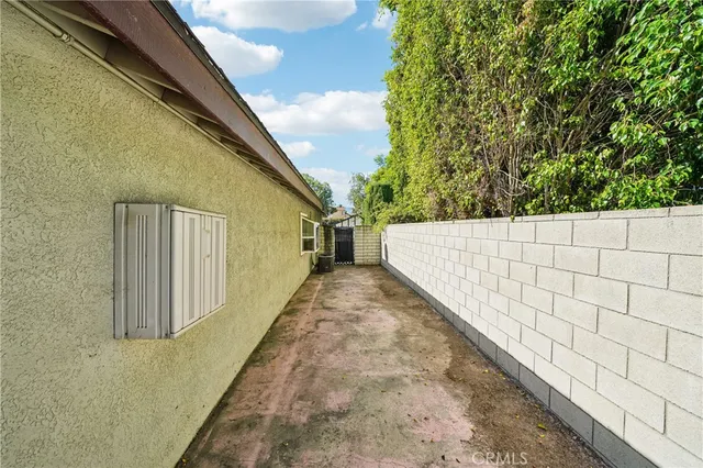 a view of a chairs and tables in the patio