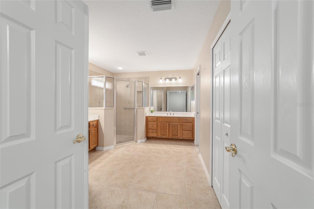 16369 Southwest 14th Avenue Road Ocala, FL 34473 - Photo 27 of 49 a bathroom with a tub a sink and a mirror
