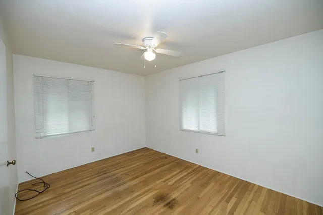 wooden floor in an empty room