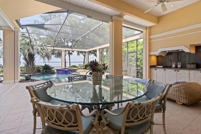 a view of living room with furniture and window