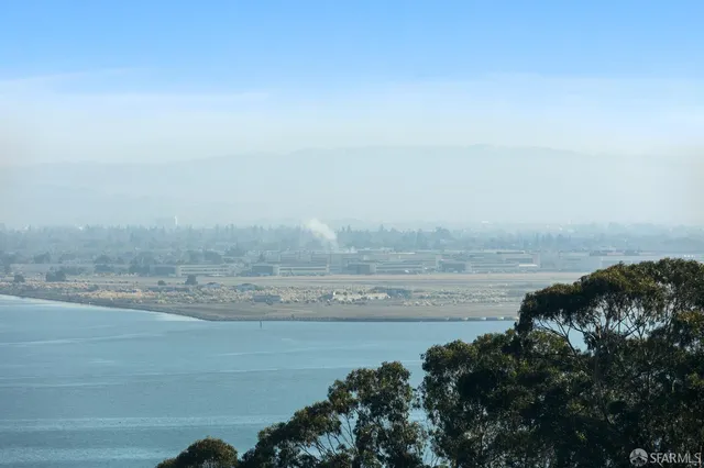 a view of ocean view with beach