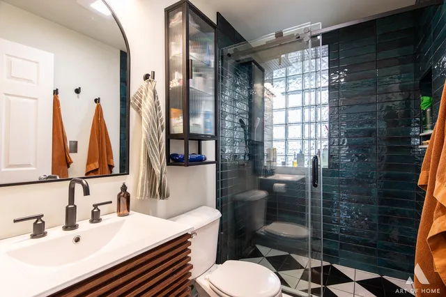 a living room with furniture fireplace and a flat screen tv