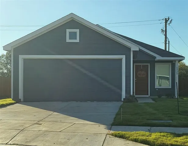 a backyard of a house