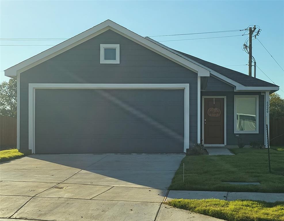 a backyard of a house