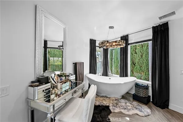 a front view of a house with a stove