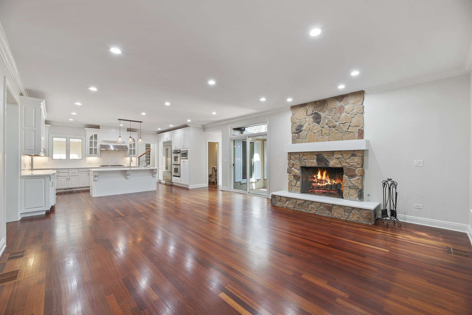 701 Ridge Road Highland Park, IL 60035 - Photo 14 of 60 a view of kitchen with furniture and fireplace