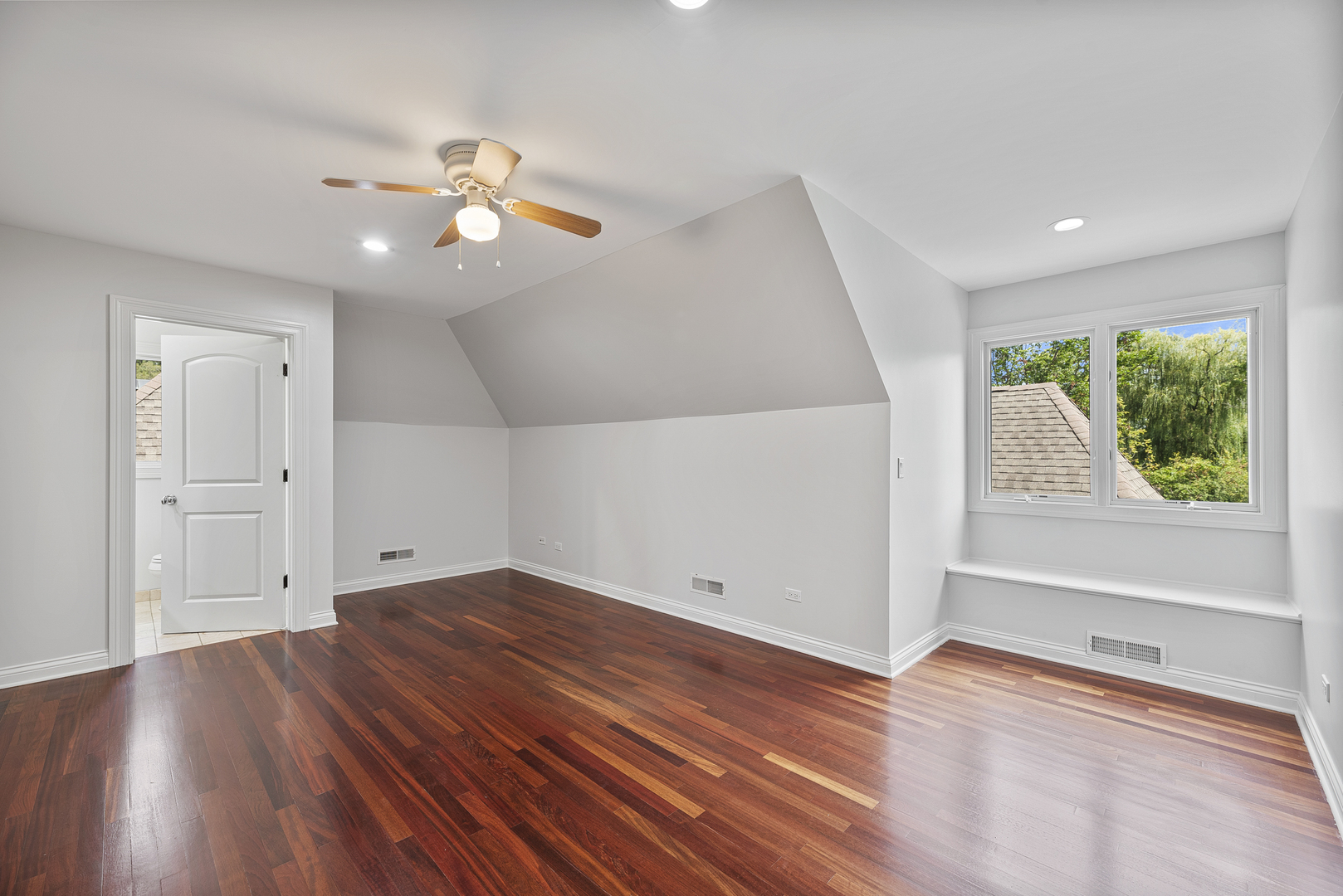 701 Ridge Road Highland Park, IL 60035 - Photo 33 of 60 wooden floor in an empty room with a window