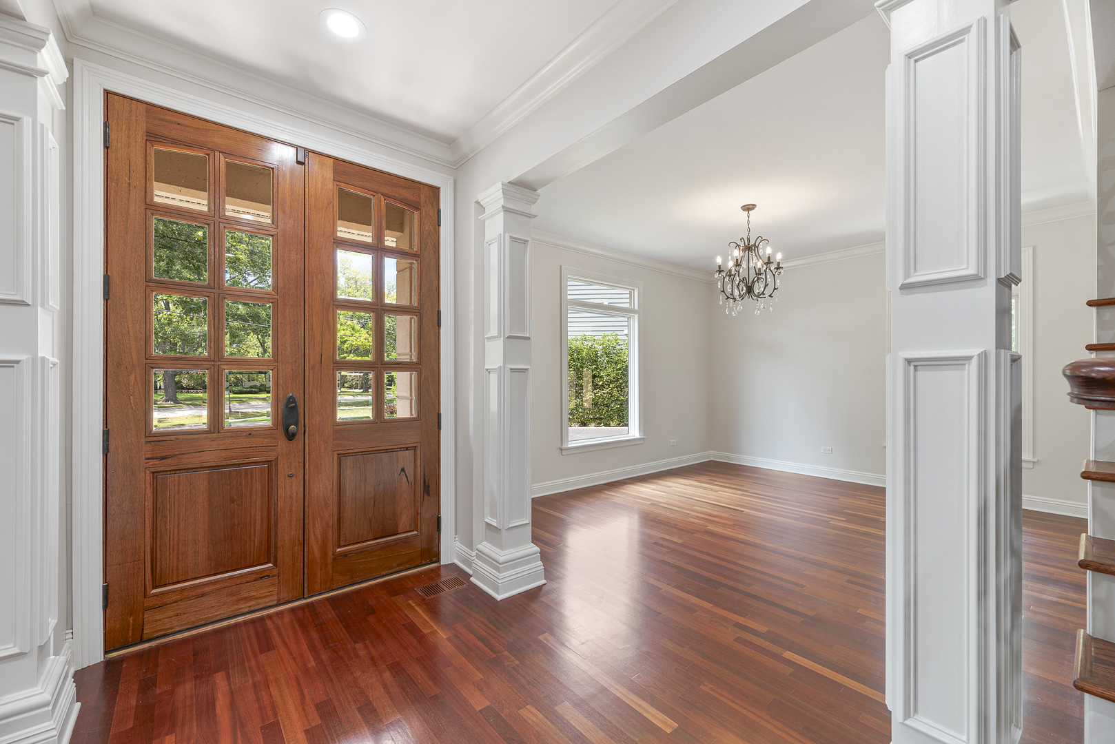 701 Ridge Road Highland Park, IL 60035 - Photo 4 of 60 wooden floor in an empty room with a window