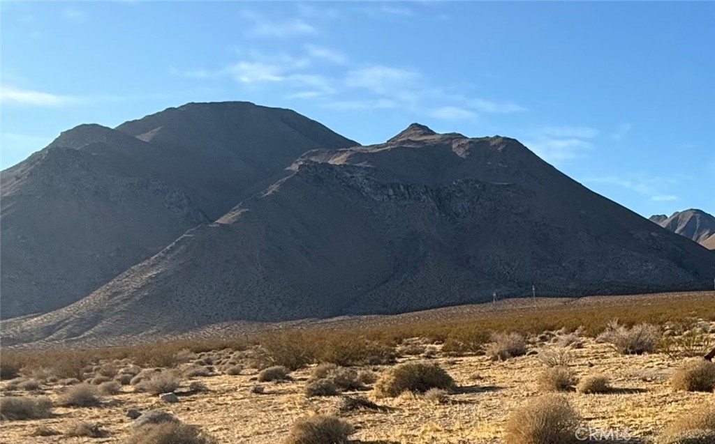 11 Sterling Road Inyokern, CA 93527 - Photo 2 of 5 a view of a yard with a mountain