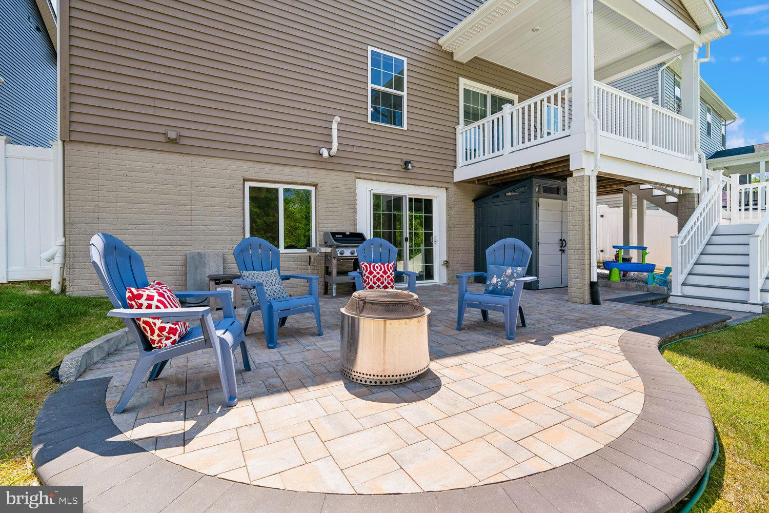 1275 Upper Patuxent Ridge Road Odenton, MD 21113 - Photo 65 of 107 EXPANSIVE CUSTOM HARDSCAPE PATIO