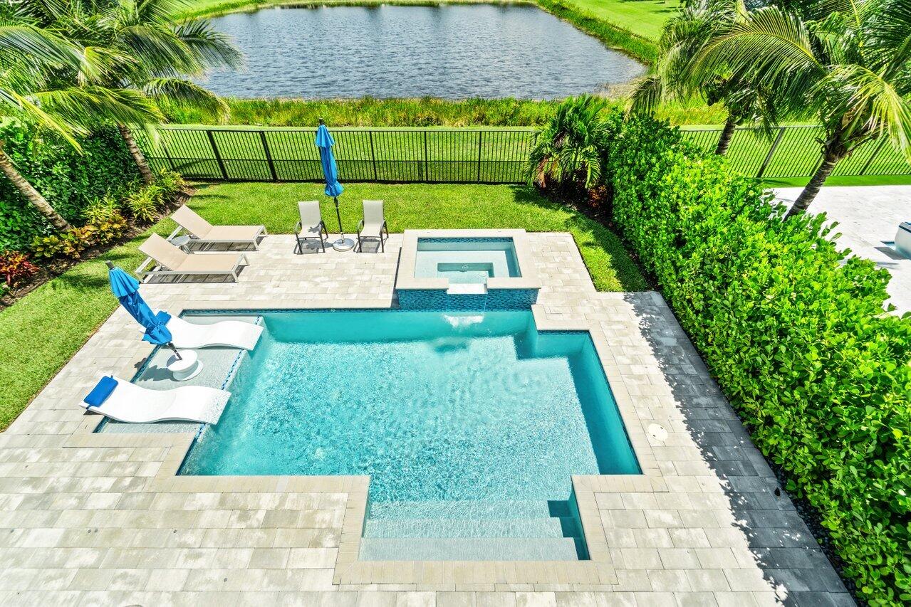 8618 Tower Bridge Court Boca Raton, FL 33496 - Photo 24 of 47 a view of yard with patio