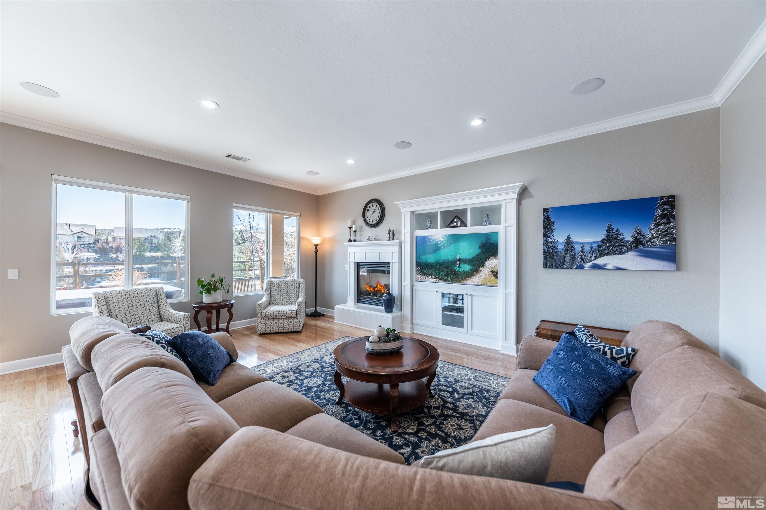 1291 Meridian Ranch Drive Reno, NV 89523 - Photo 11 of 30 a living room with furniture or couch and a large window