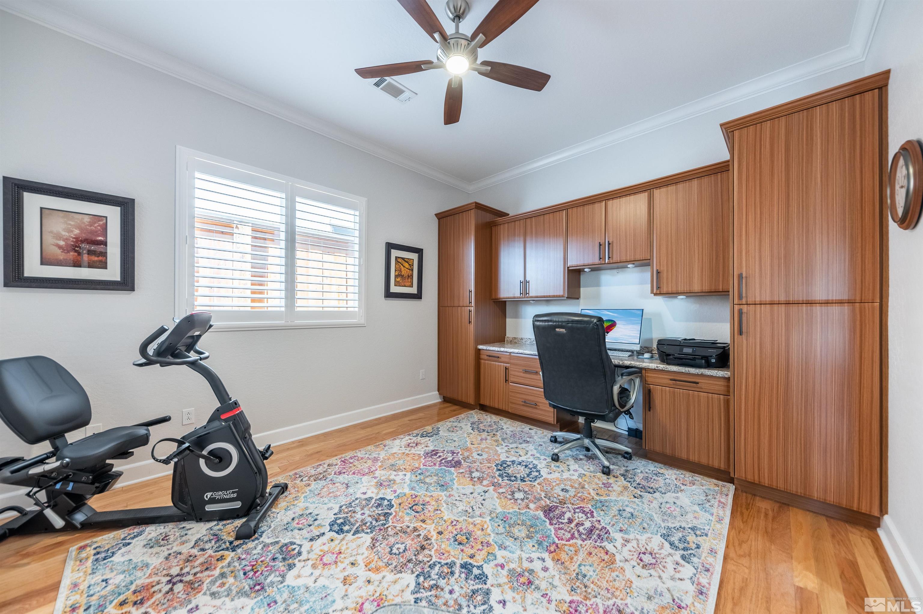 1291 Meridian Ranch Drive Reno, NV 89523 - Photo 5 of 30 a view of a workspace with furniture and a window