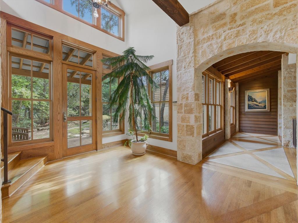 151 Trinity Bluffs Road Aledo, TX 76008 - Photo 7 of 40 a view of lobby with furniture and floor to ceiling window