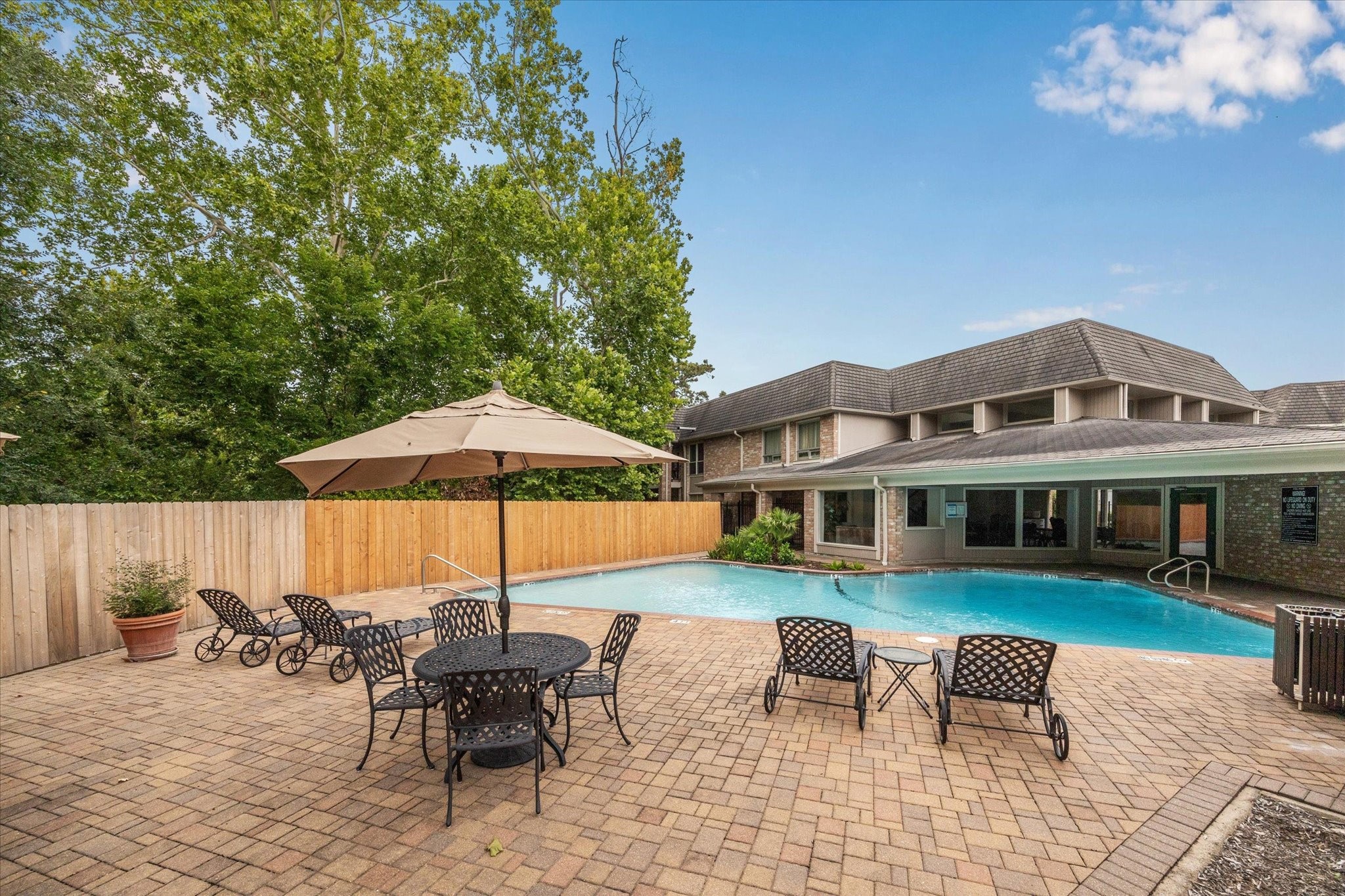 2230 South Piney Point Road, Unit 103 Houston, TX 77063 - Photo 26 of 28 Lovely swimming pool.