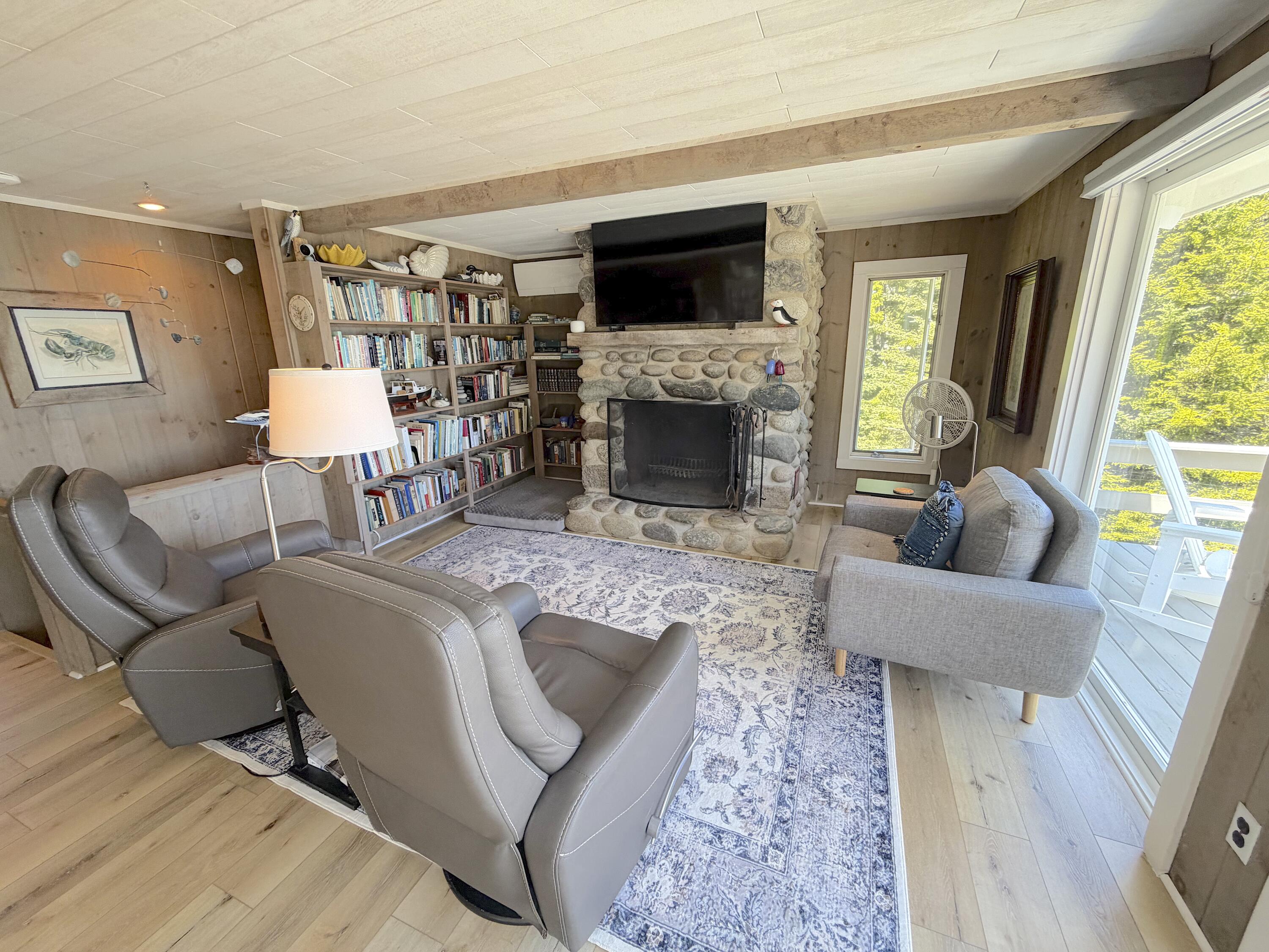 162 Red Point Road Swans Island, ME 04685 - Photo 18 of 50 living room copy