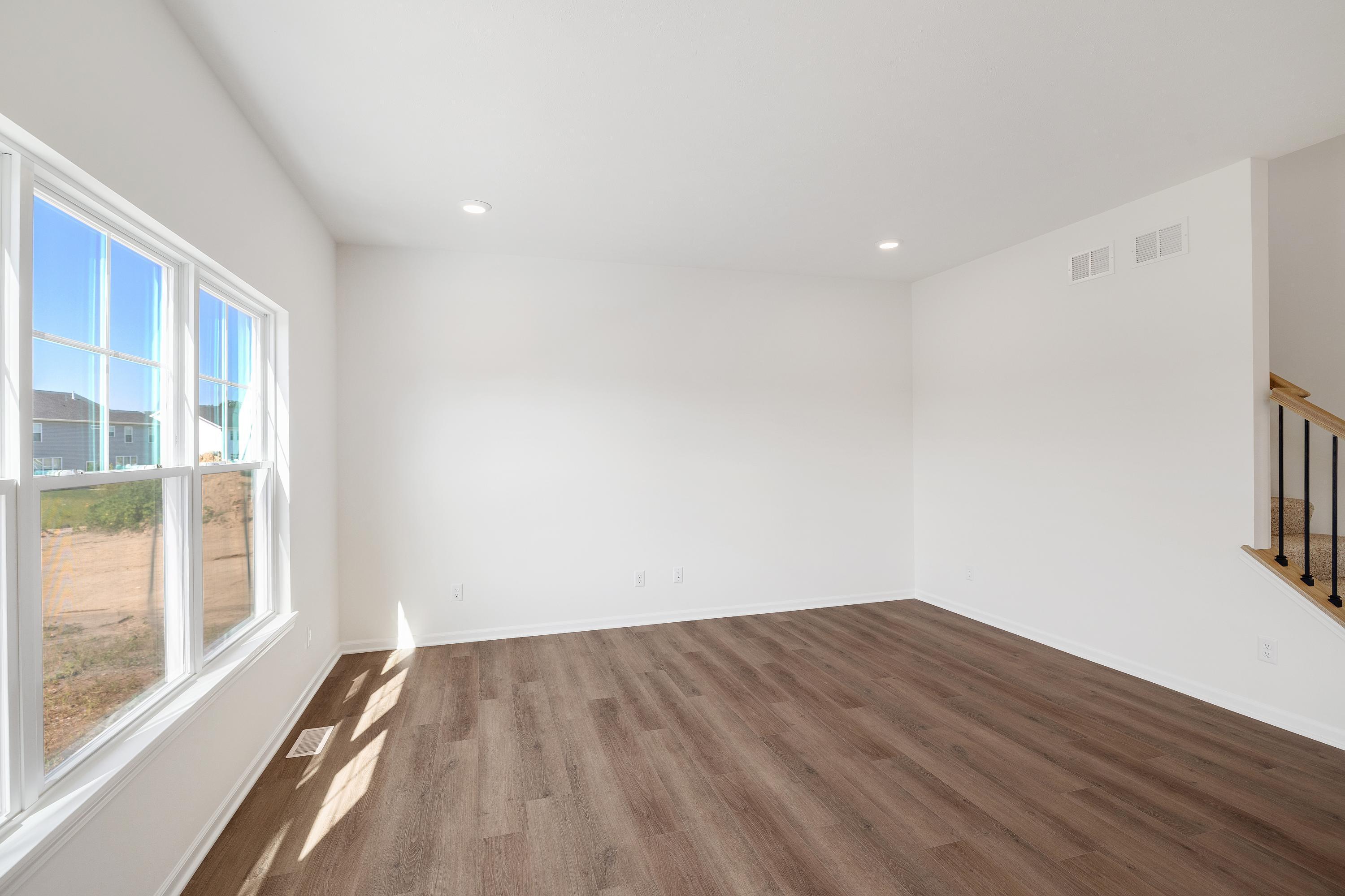 3755 Lookout Road Valparaiso, IN 46385 - Photo 4 of 21 wooden floor in an empty room with a window
