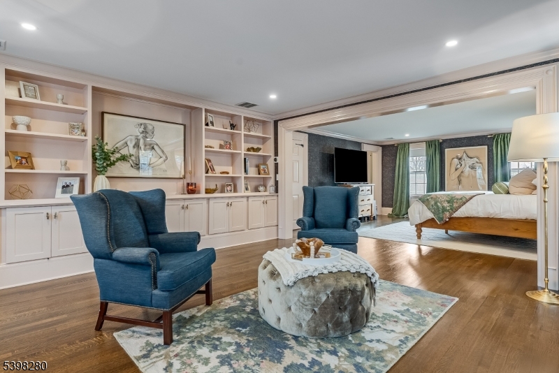 22 Talmage Road Mendham, NJ 07945 - Photo 41 of 46 a living room with furniture and a large window