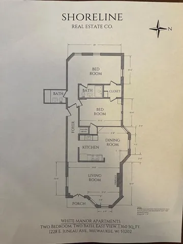 $3,495 | 1228 East Juneau Avenue, Unit 4, Milwaukee, WI 53202