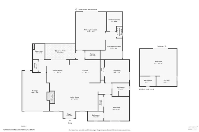 $2,499,999 | 1317 Hillview Place, St. Helena, CA 94574