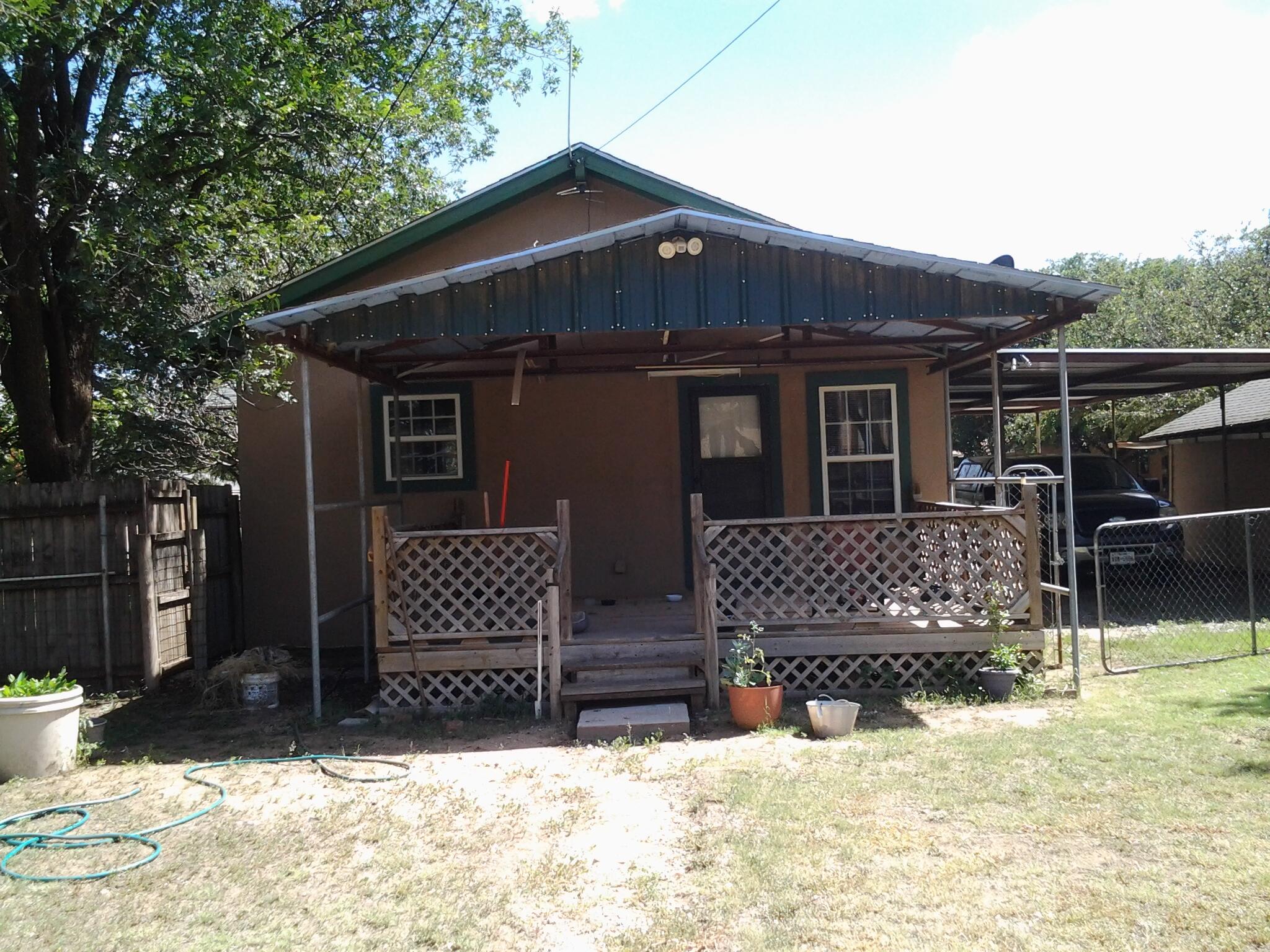 500 8th Street O'Donnell, TX 79351 - Photo 14 of 14 a front view of a house with a yard