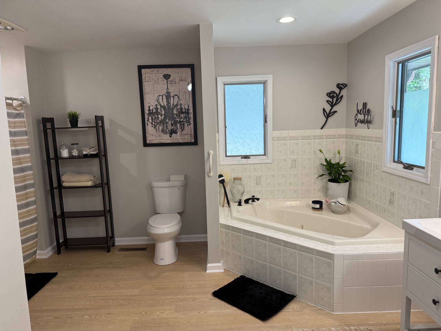 12970 Briody Way Genoa, IL 60135 - Photo 36 of 45 a bathroom with a toilet a sink and mirror