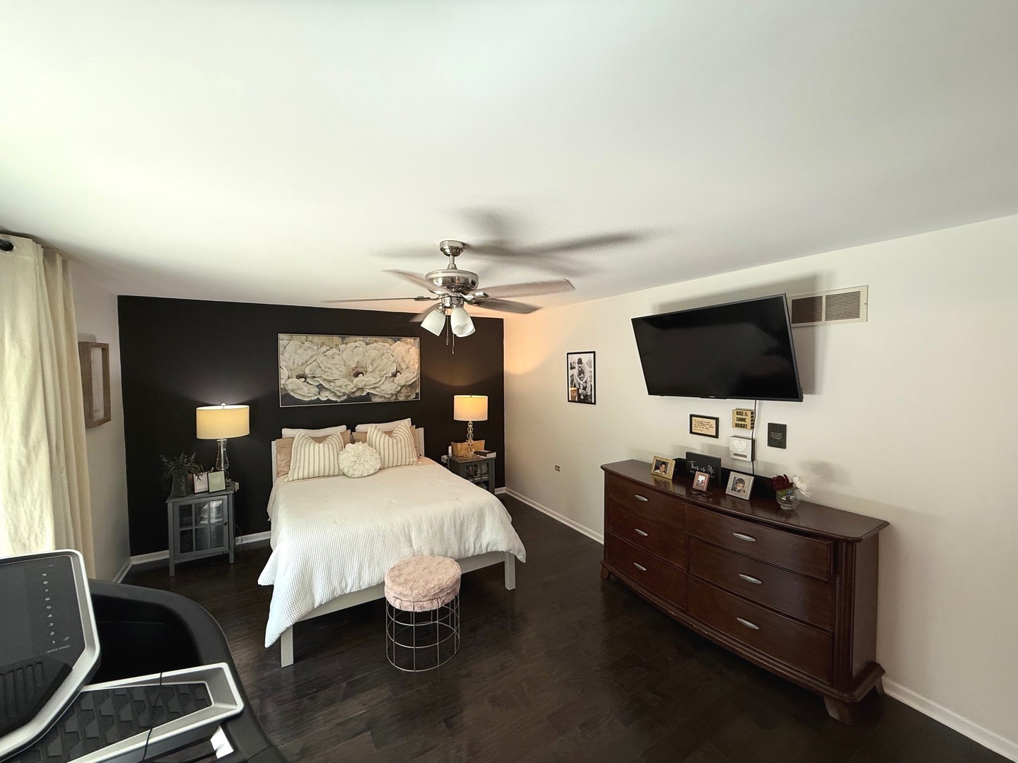 12970 Briody Way Genoa, IL 60135 - Photo 41 of 45 a bedroom with a bed and a flat screen tv