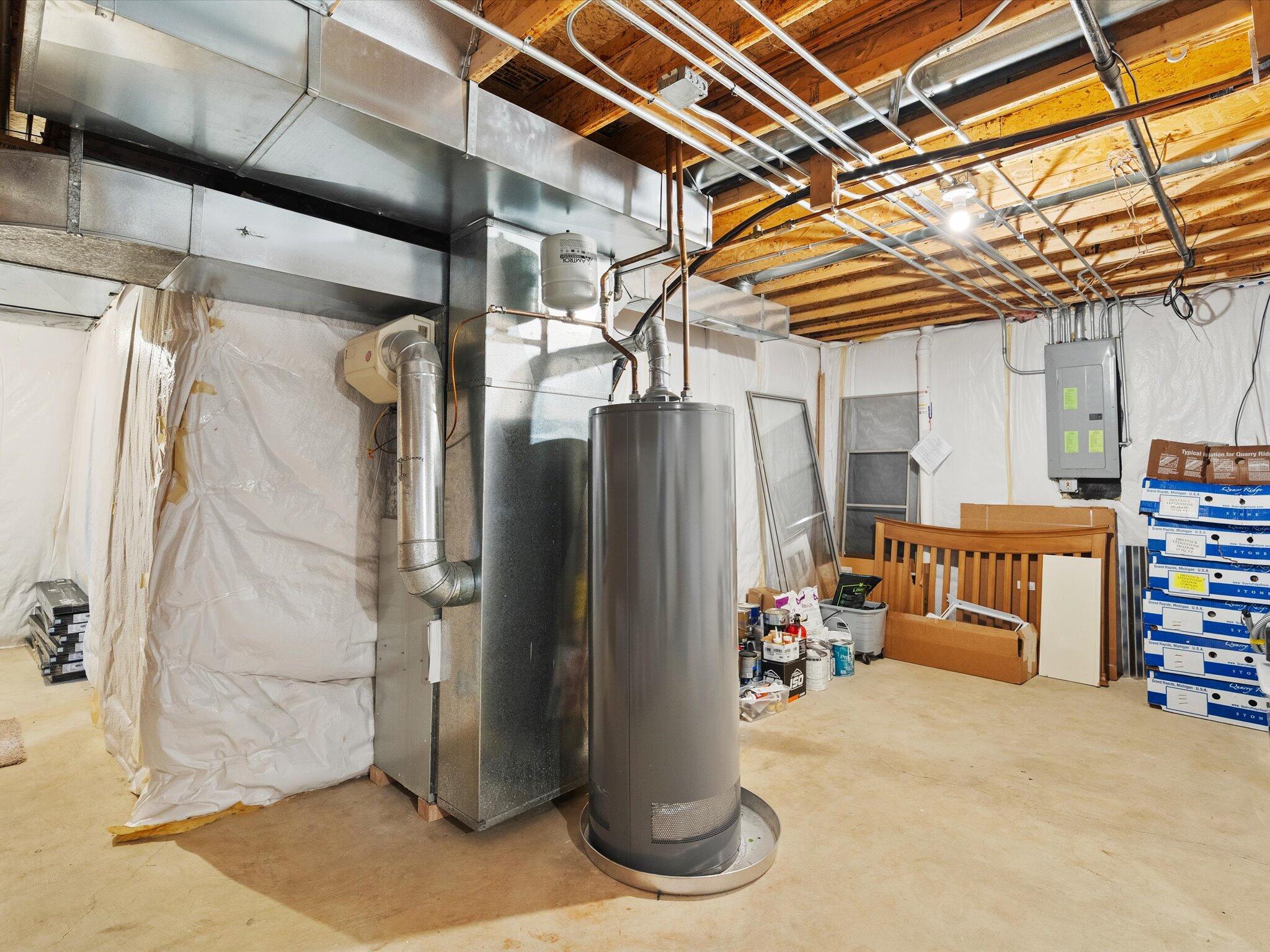 8407 Heron Lake Road St. John, IN 46373 - Photo 19 of 22 a view of a storage room