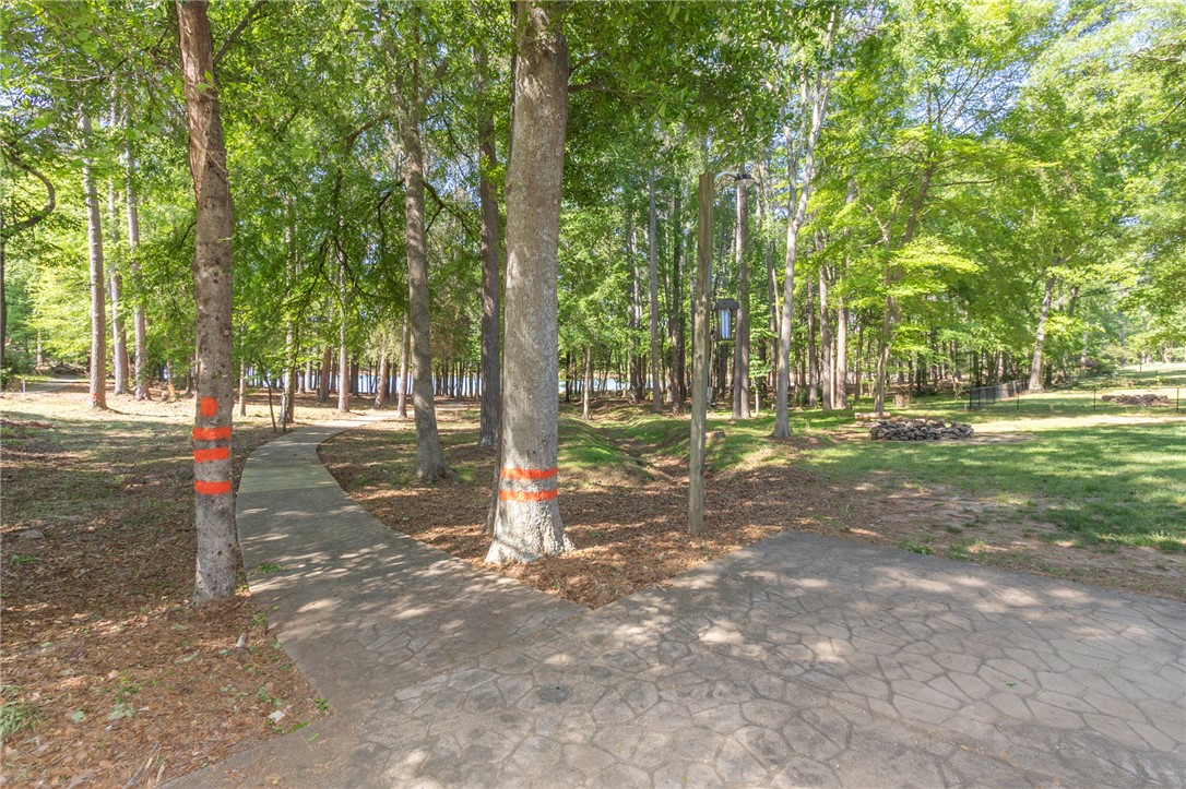 4420 Denver Cove Road Anderson, SC 29625 - Photo 41 of 50 A tranquil path winds through a lush, verdant landscape leading to serene waters.
