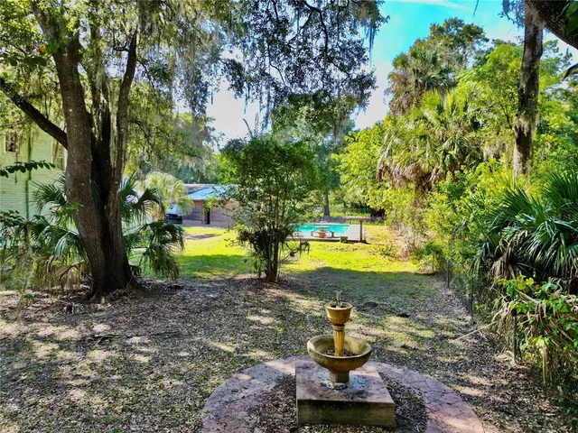 a view of a lake with houses