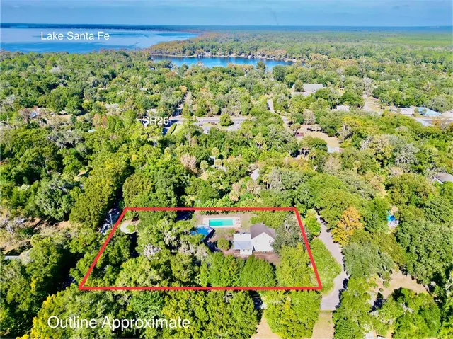 a car parked in front of a house