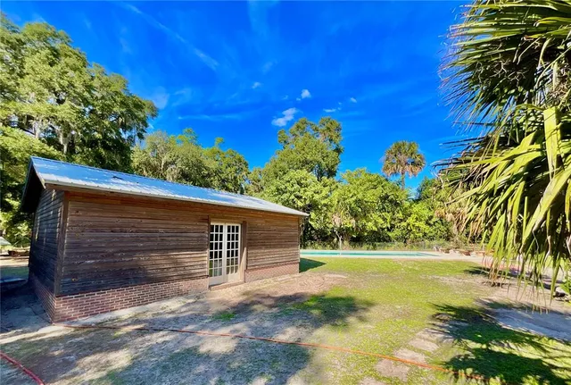 a view of outdoor space and yard