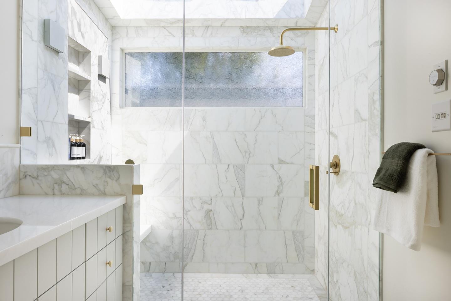 0 Scenic & 10th Corner Carmel, CA 93923 - Photo 18 of 23 a bathroom with a granite countertop shower sink and vanity