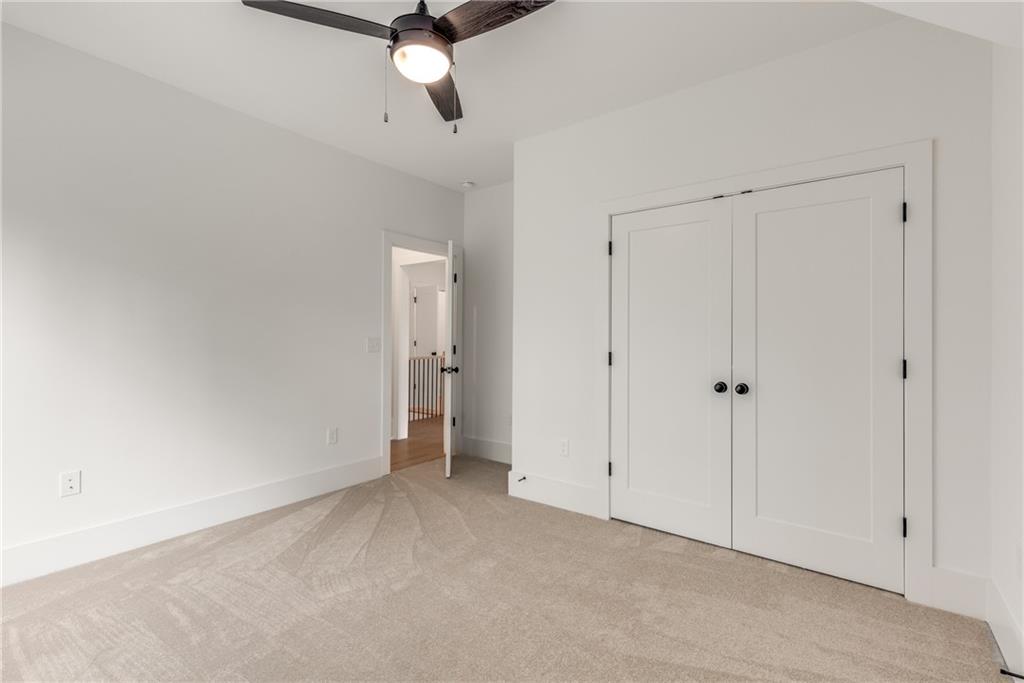 628 Robinson Avenue Southeast, Unit B Atlanta, GA 30312 - Photo 41 of 77 a view of a room with a ceiling fan